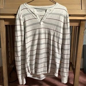 Gap Men’s Small Long Sleeve Henley Sweater